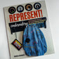 Book titled 'REPRESENT! embroidery' by Bianca Springer on a white background