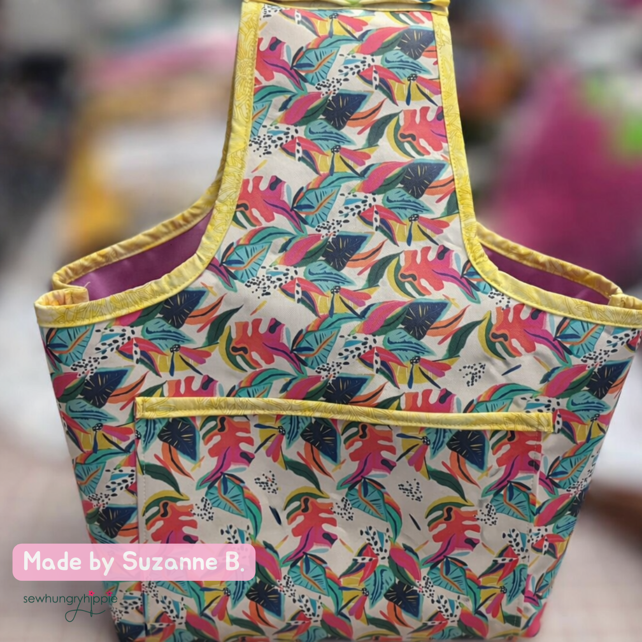 Bohemian Jungle Vinyl / Sew HungryHippie / Faux Leather