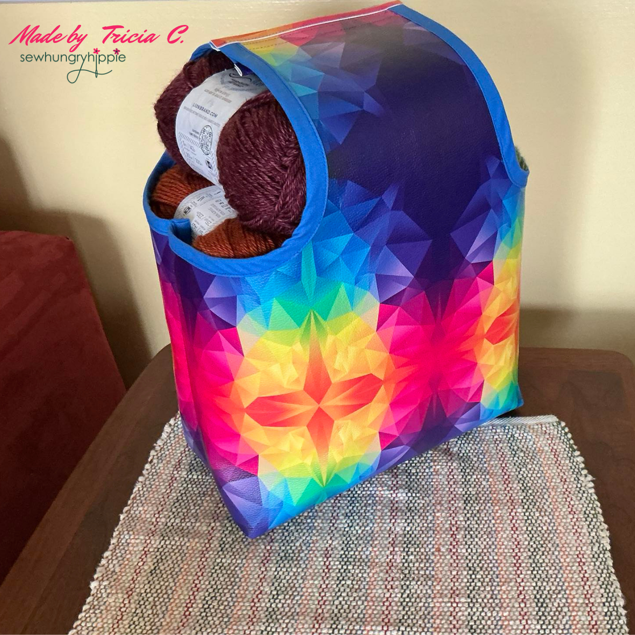 Baez Bucket Bag Printed Sewing Pattern