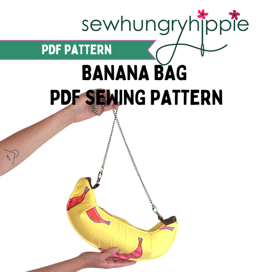 Banana Bag PDF sewing pattern