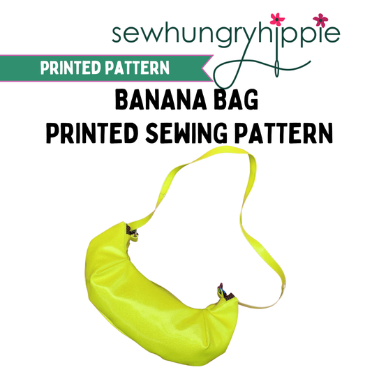 Banana Bag printed sewing pattern