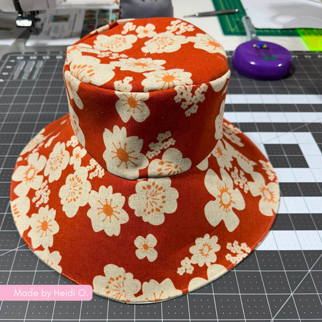 Bardot Bucket Hat Acrylic Sewing Templates – SewHungryhippie