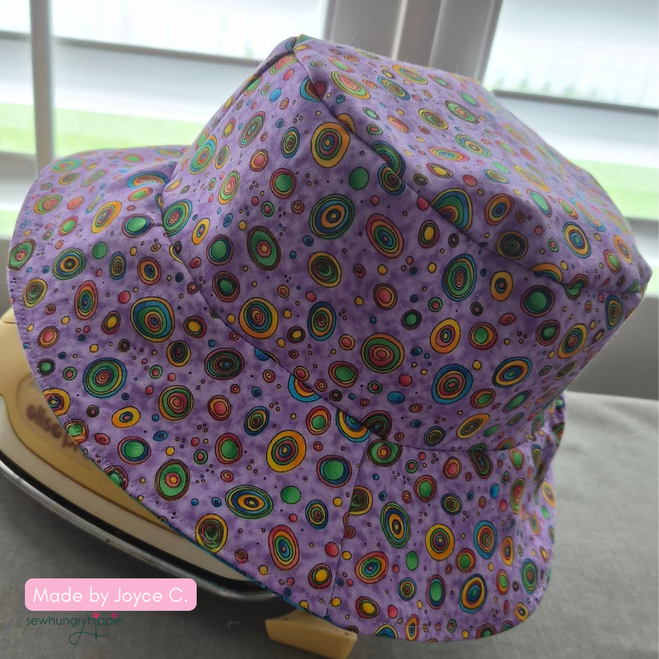 Bardot Bucket Hat PDF sewing pattern