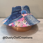 Denim Patches 108" Wideback