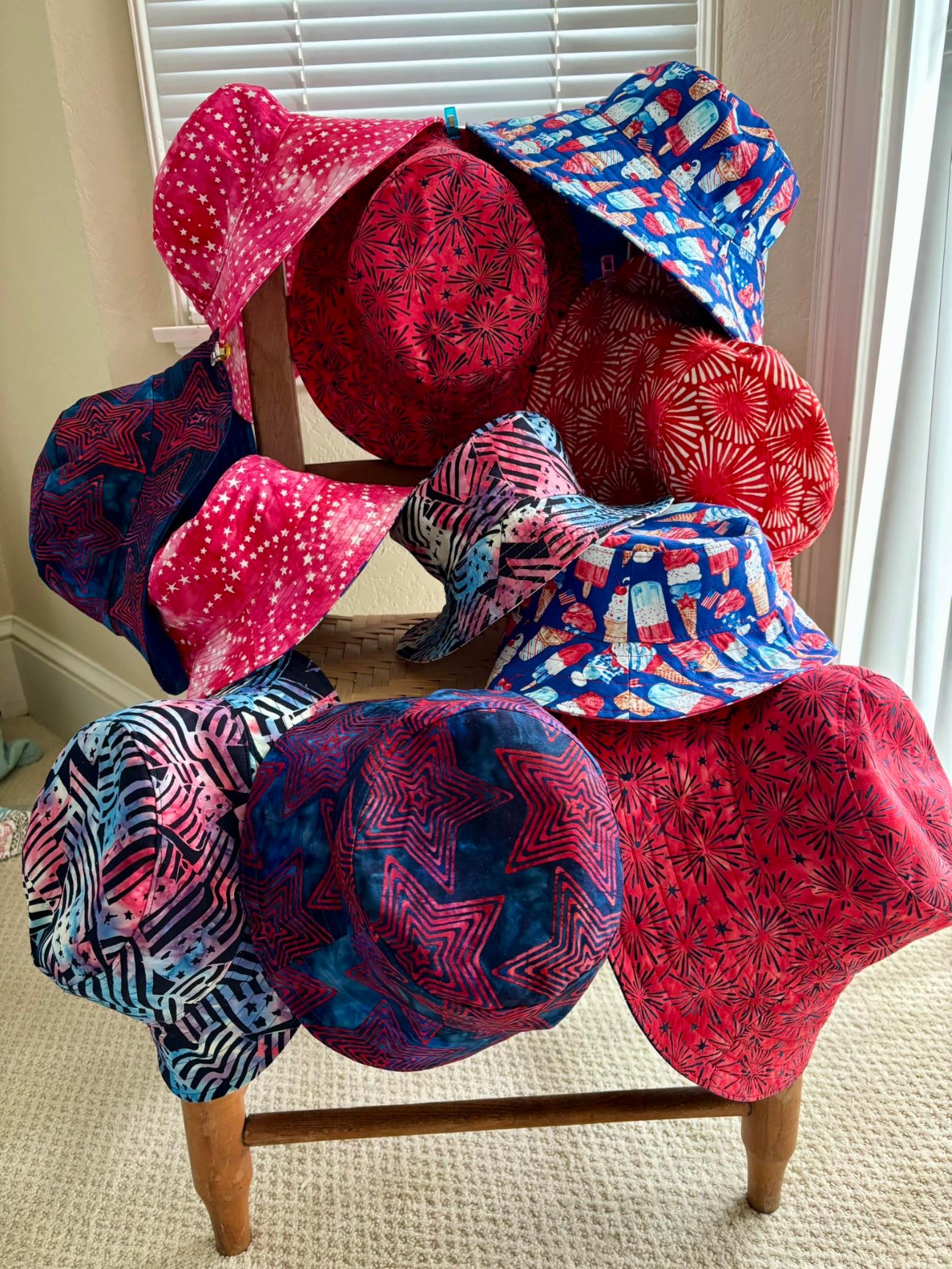 Bardot Hat printed sewing pattern perfect for any outfit for summer