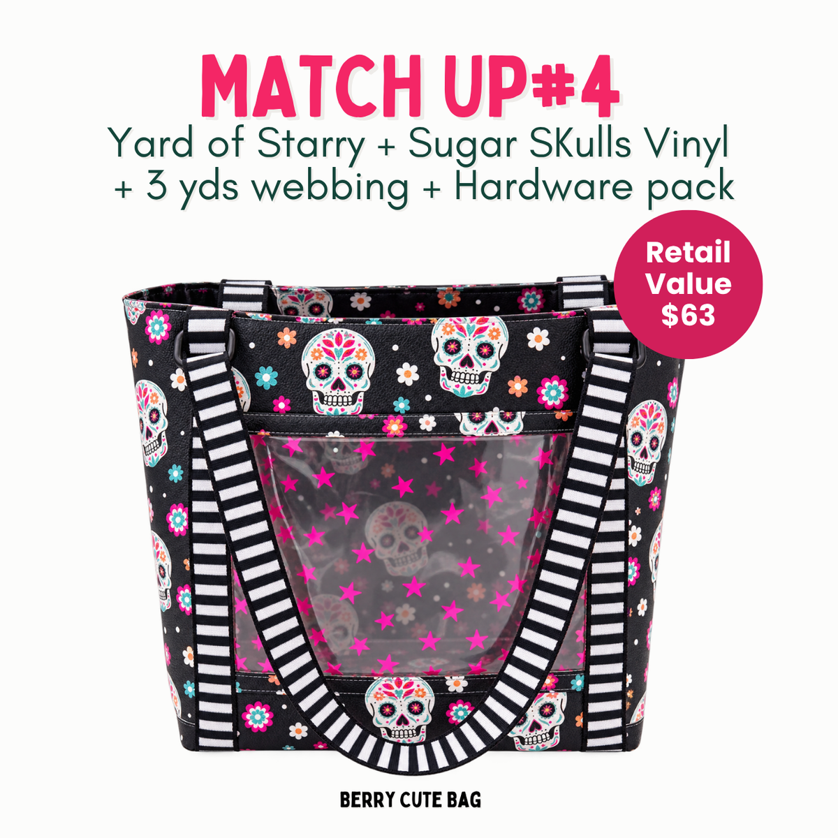 Weekly Vinyl & Fabric Matchups Bundle – Bag Making Craft Supplies Sep 30