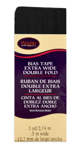 Wright's Binding Bias Tape Black