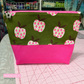 Big Apple Canvas Fabric Neon Pink – 36" x 44"