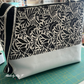 Black and Cream Floral Vinyl