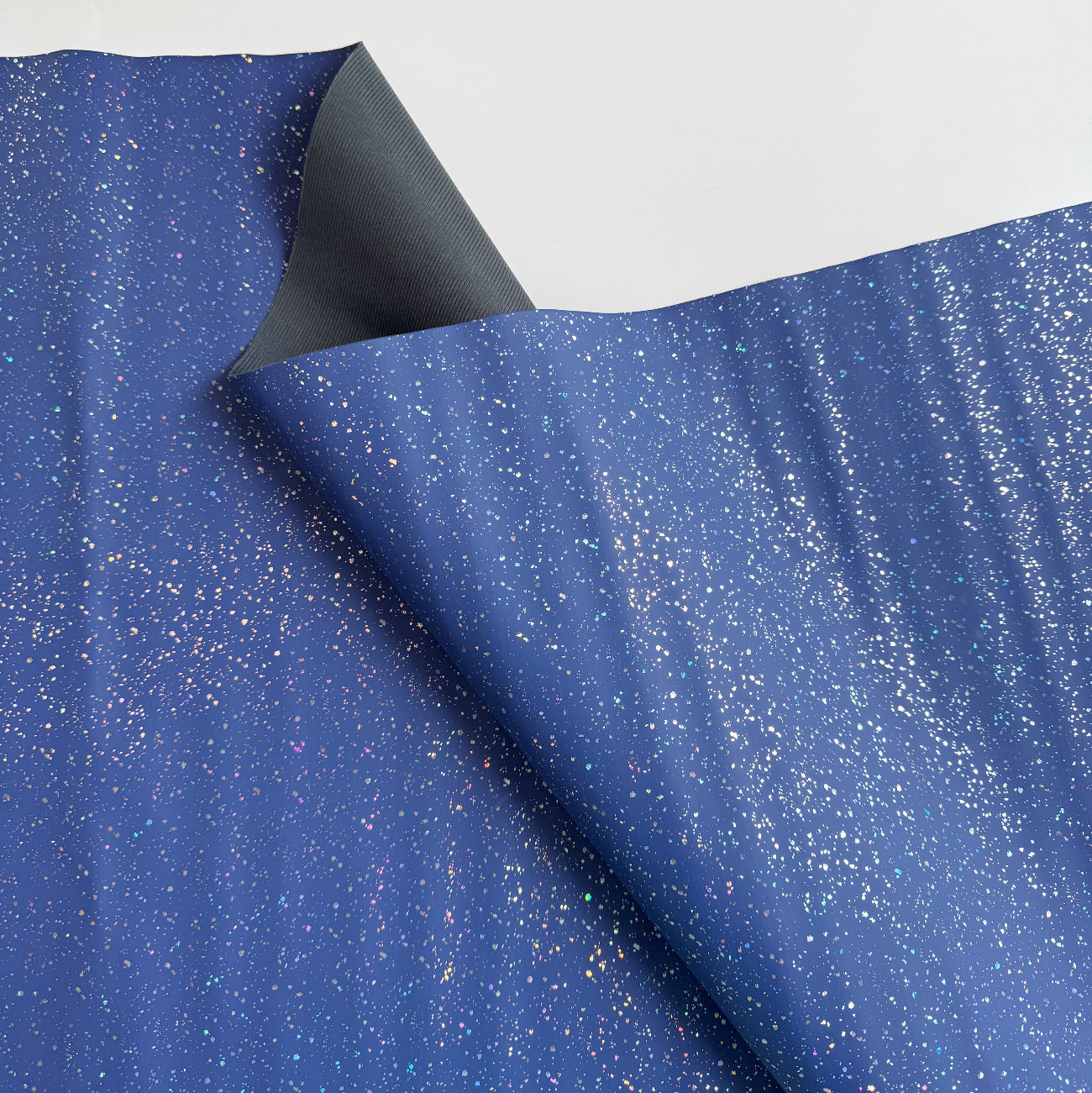 NEW Blue Sparkle vinyl (smooth matte surface, no shine)