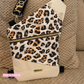 Bonded Nylon Animal Print Neutral