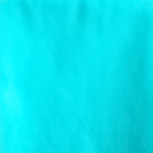 Bright aqua bonded nylon fabric ideal for bag making and durable sewing projects