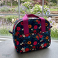 Bonded Nylon Fabric – Flower Fall | 36" x 58" | Custom Floral Lining & Bag Making Fabric