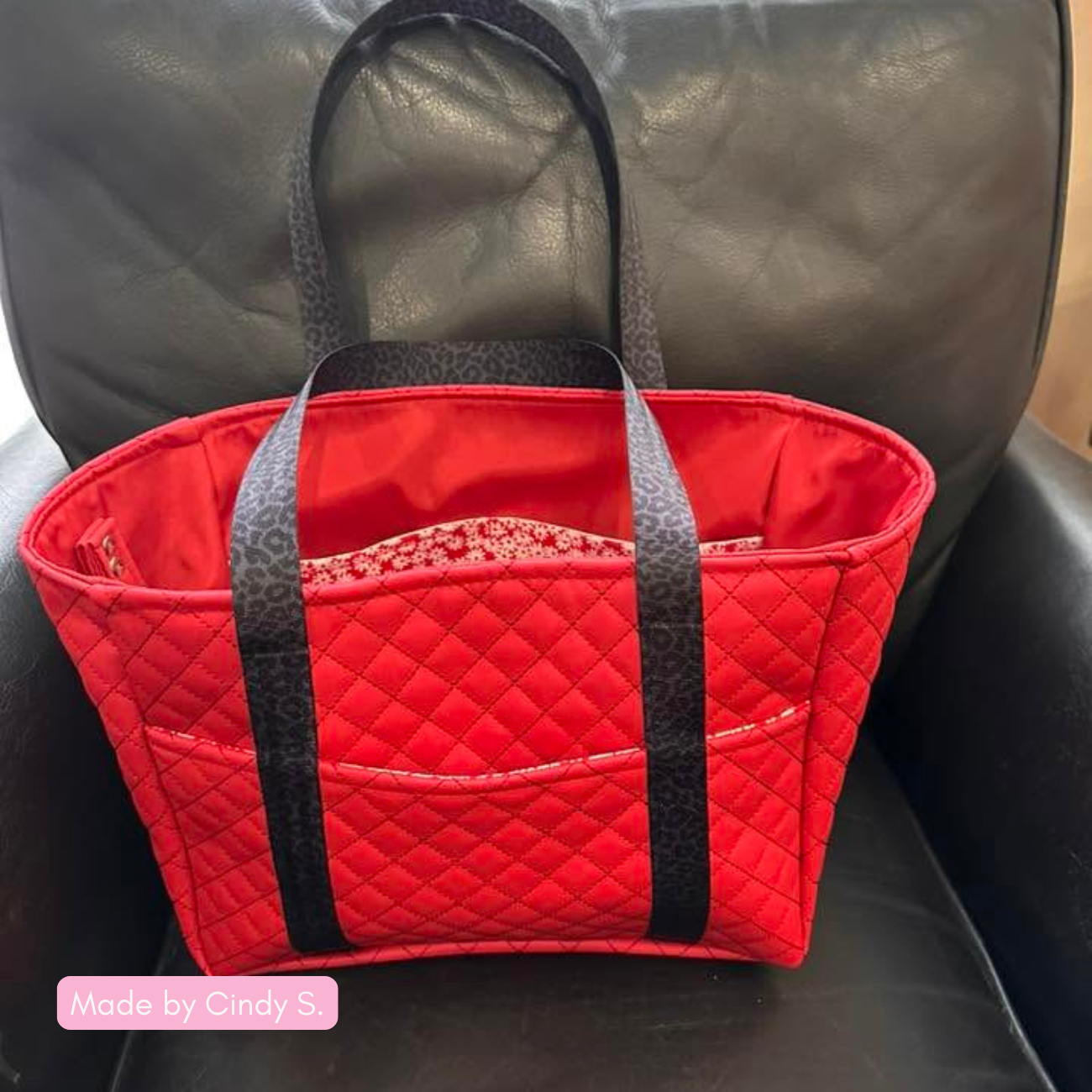 Bonded Nylon Fabric – Red | Bag Lining & Sewing Fabric
