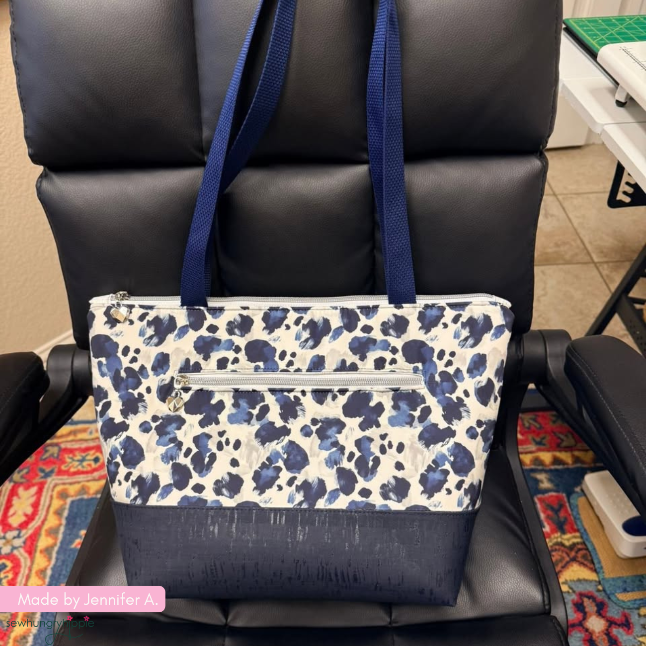 Bonded Nylon Jefferson Bag Original Print