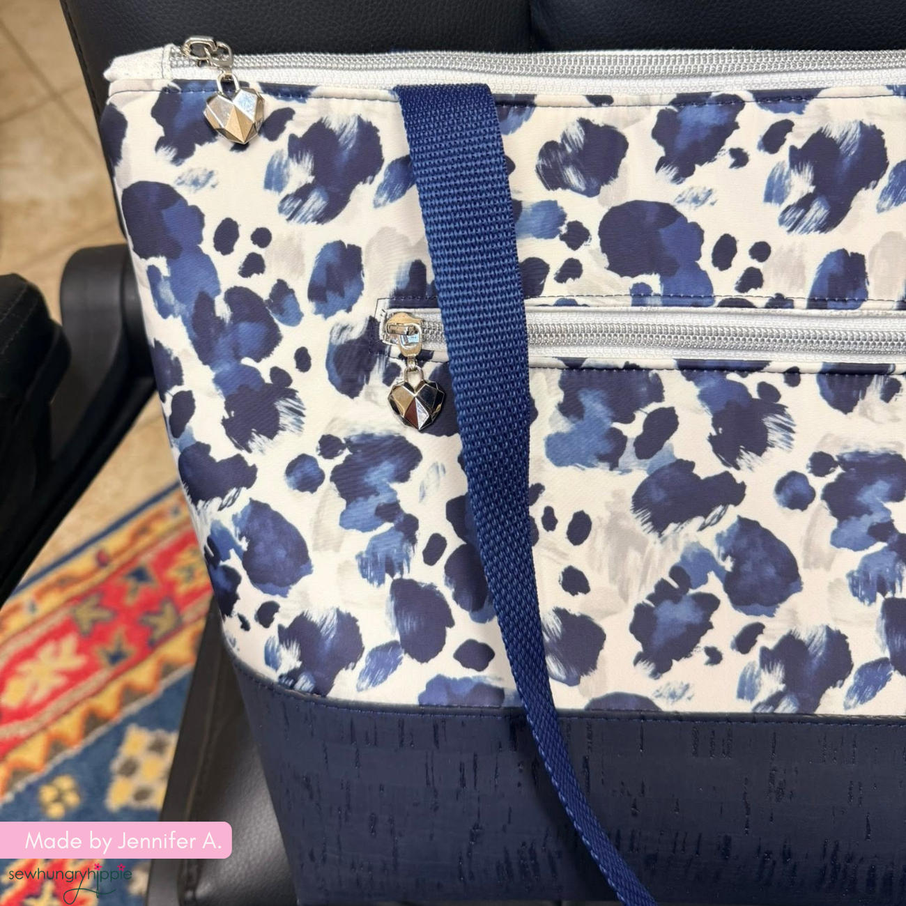 Bonded Nylon Jefferson Bag Original Print