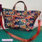 Bright Jungle Canvas Fabric | Bold Nature Print for Bag Making