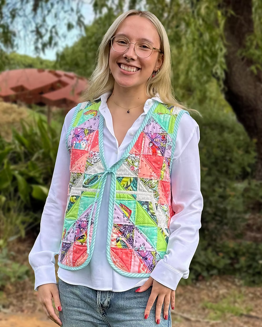 Britney Vest Pattern by Melly & Me