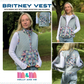 Britney Vest Variation C for Intermediate & Above patchwork