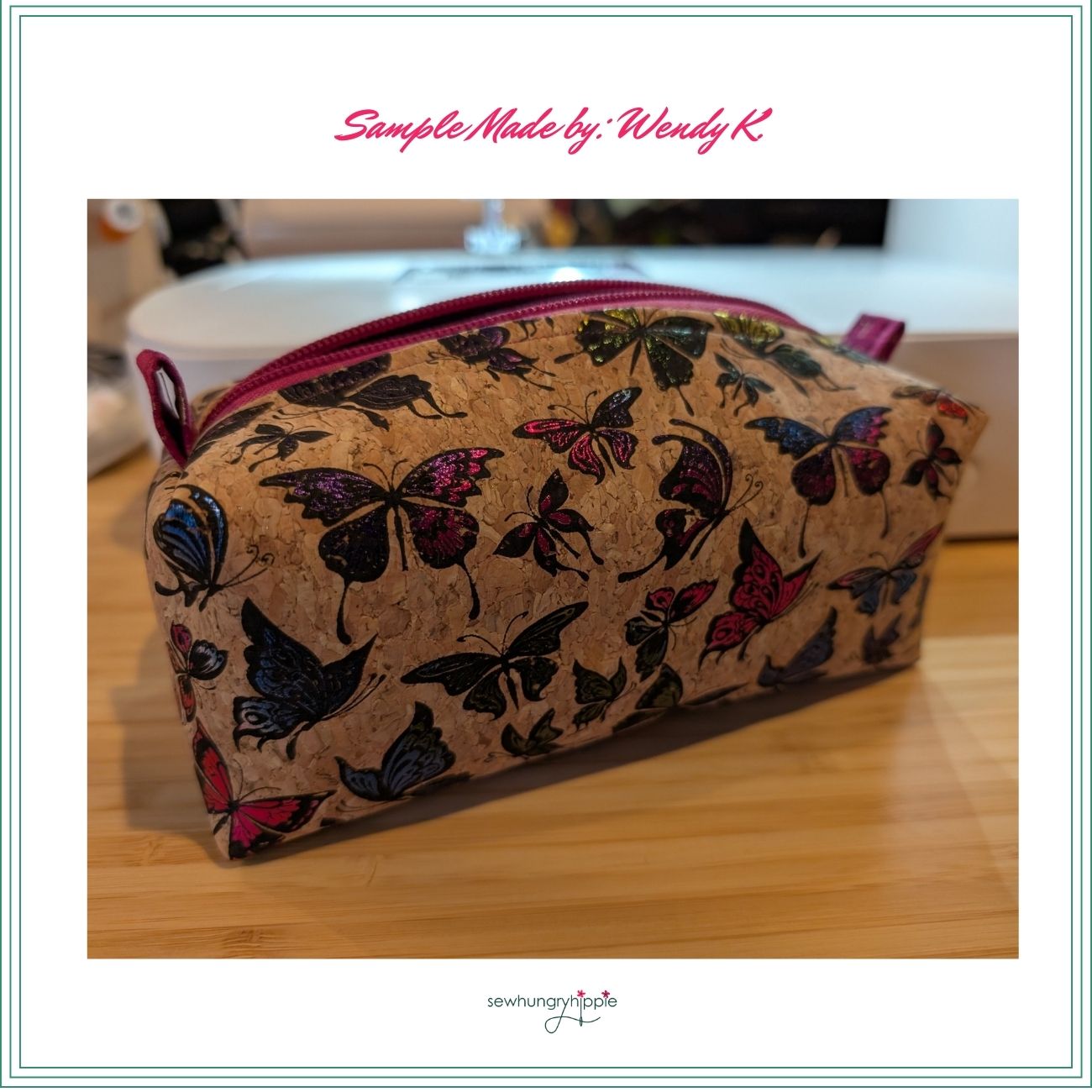 Butterfly Cork Roll – Metallic Iridescent Print | 18" x 54"