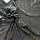 Stretch Fabric - Yogawear - Black Leopard Foil