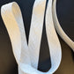 White textured Webbing per yard