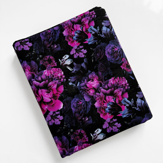Canvas Fabric Night Bloom