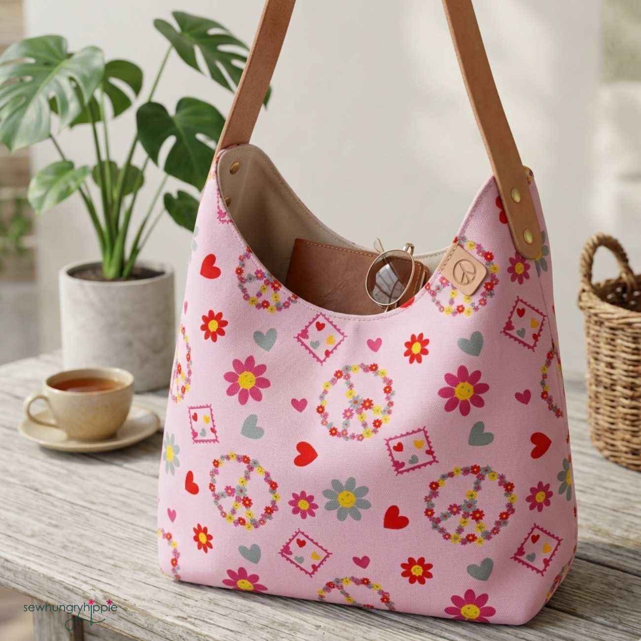 Canvas Fabric Peace 36" x 58" – Bag Lining & Craft Fabric