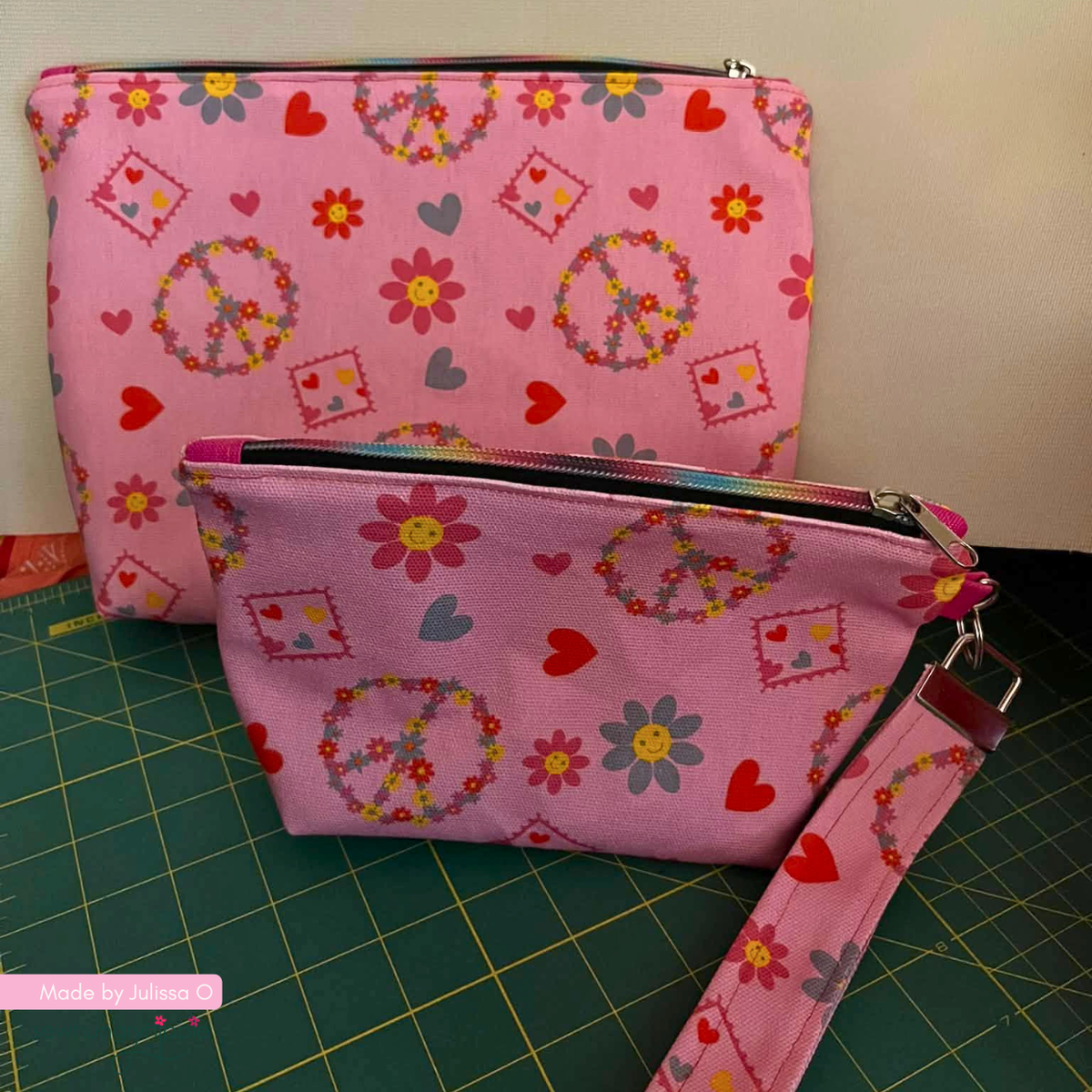 Canvas Fabric Peace 36" x 58" – Bag Lining & Craft Fabric