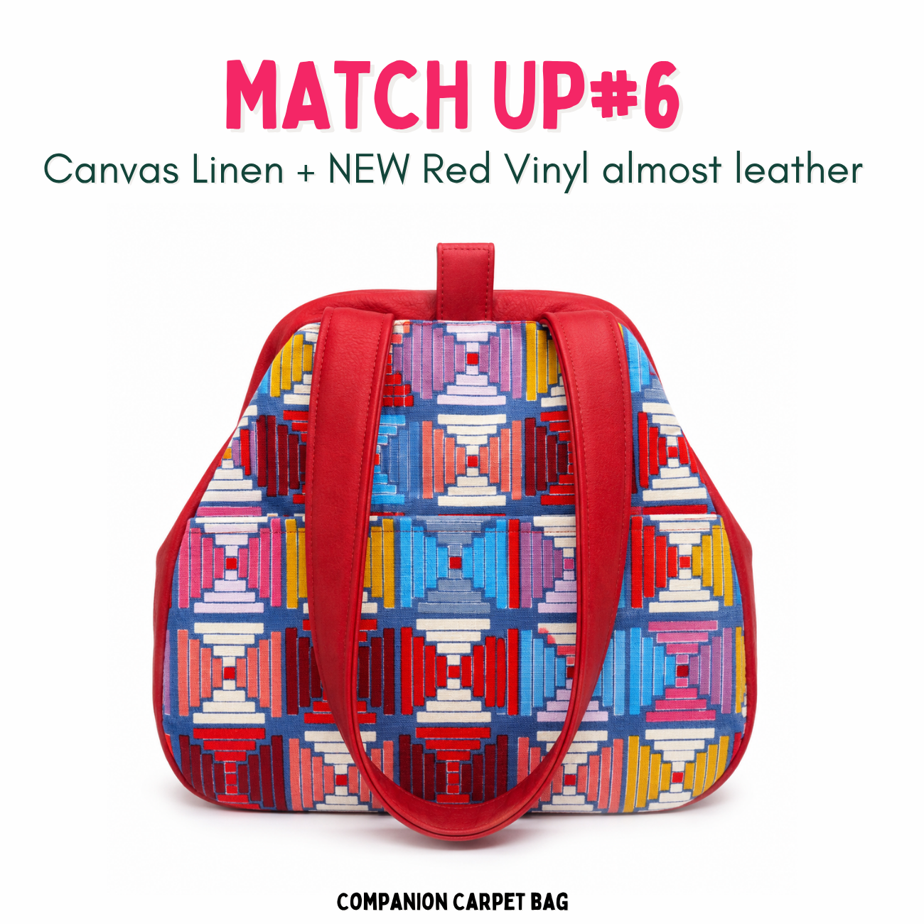 Weekly Vinyl & Fabric Matchups Bundle – Bag Making Craft Supplies August 26th