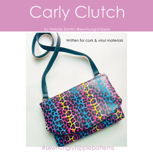 The Carly Clutch Printed Sewing Pattern