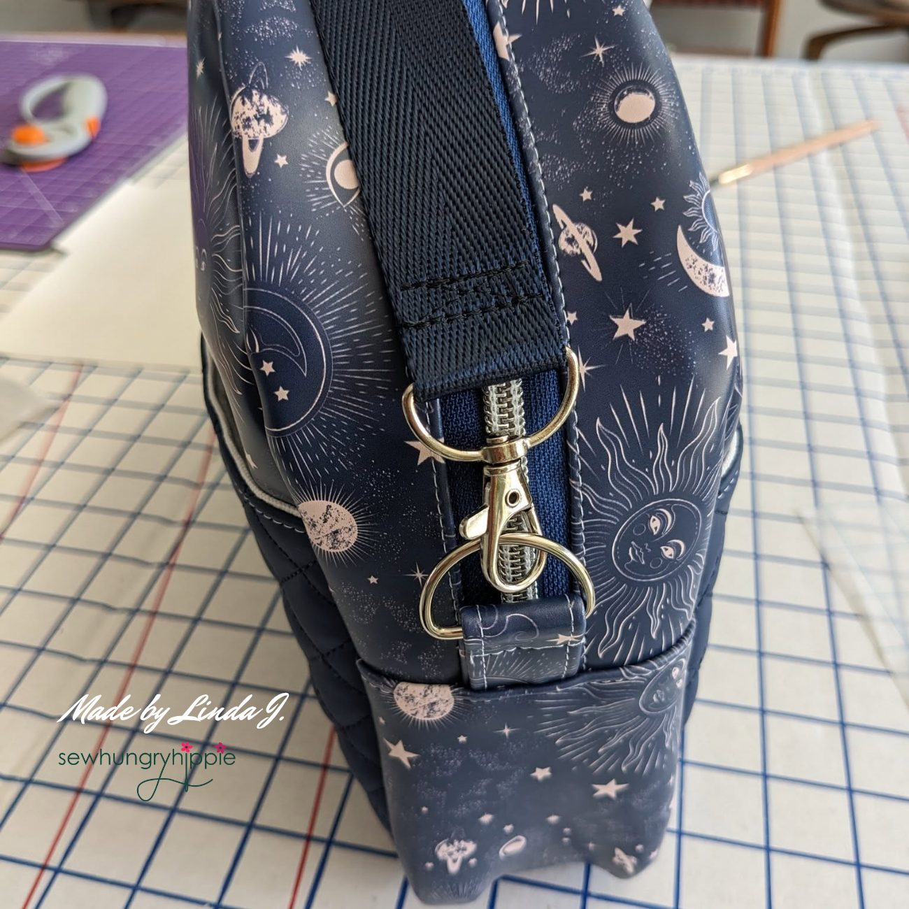 Celestial Print Vinyl for Bag Making – Exclusive Custom Design