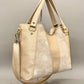 Champagne Moonglow Vinyl Faux Leather