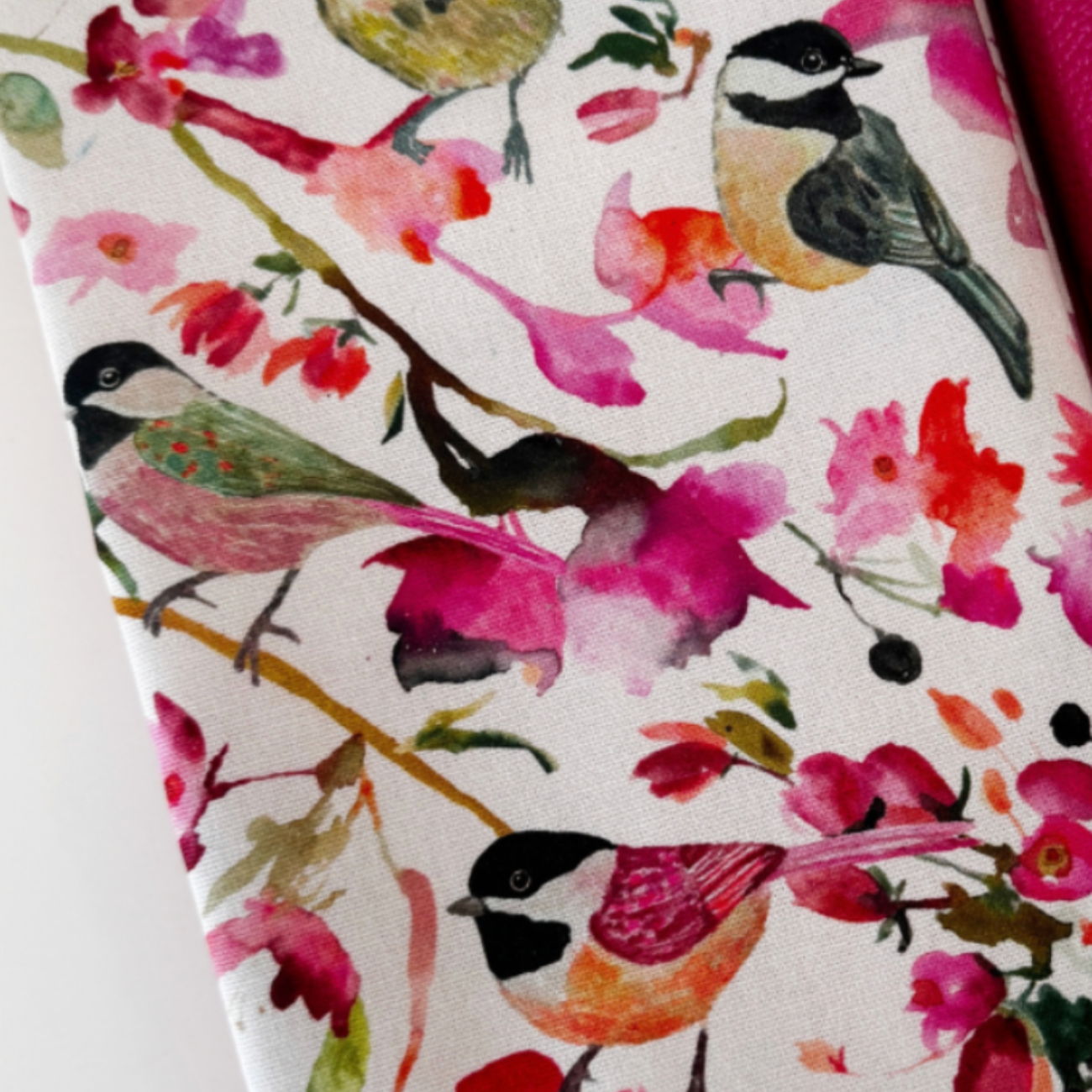 Chickadee Canvas Parchment  | Windham Fabrics