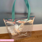 Clear Glitter Vinyl | TPU See-Through Vinyl for Bag Making