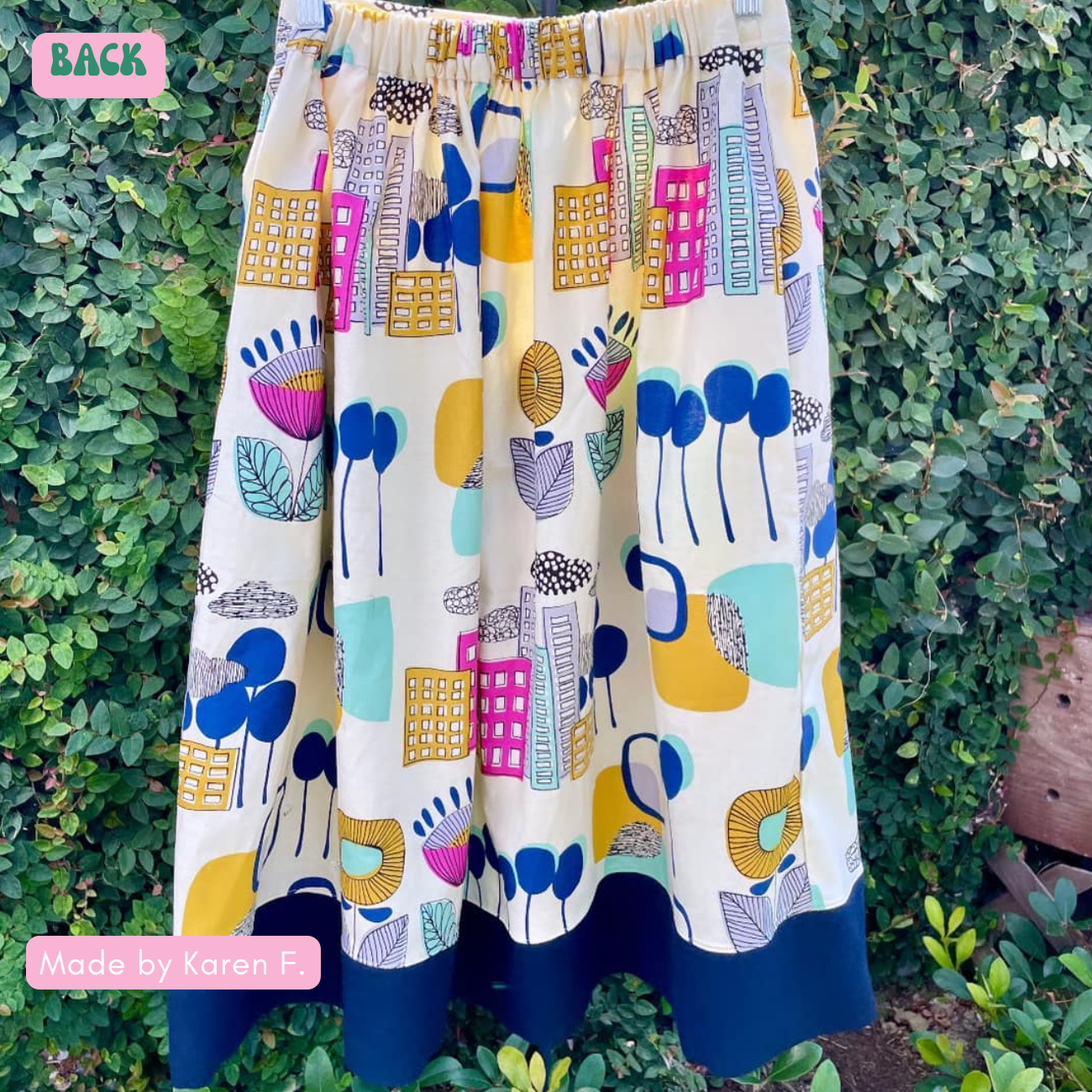 Cleo Skirt pattern Made by Rae