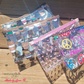 zipper pouches made with coffee cups clear TPU vinyl for sewing and daily use