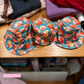 Coral Crush Peonies Canvas Fabric 36" x 58"