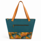 Teal and Gold custom Cork by Sew Hungryhippie
