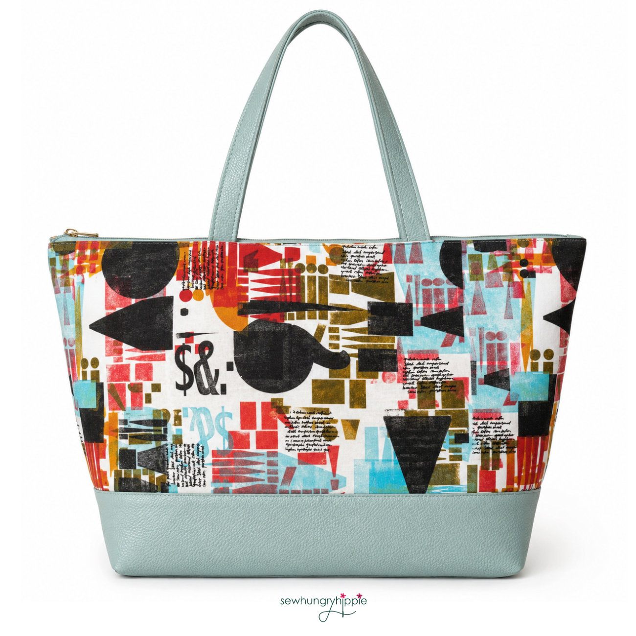 Cotton Fabric & Moonglow Vinyl Bundle | Curated Bag Making Bundle