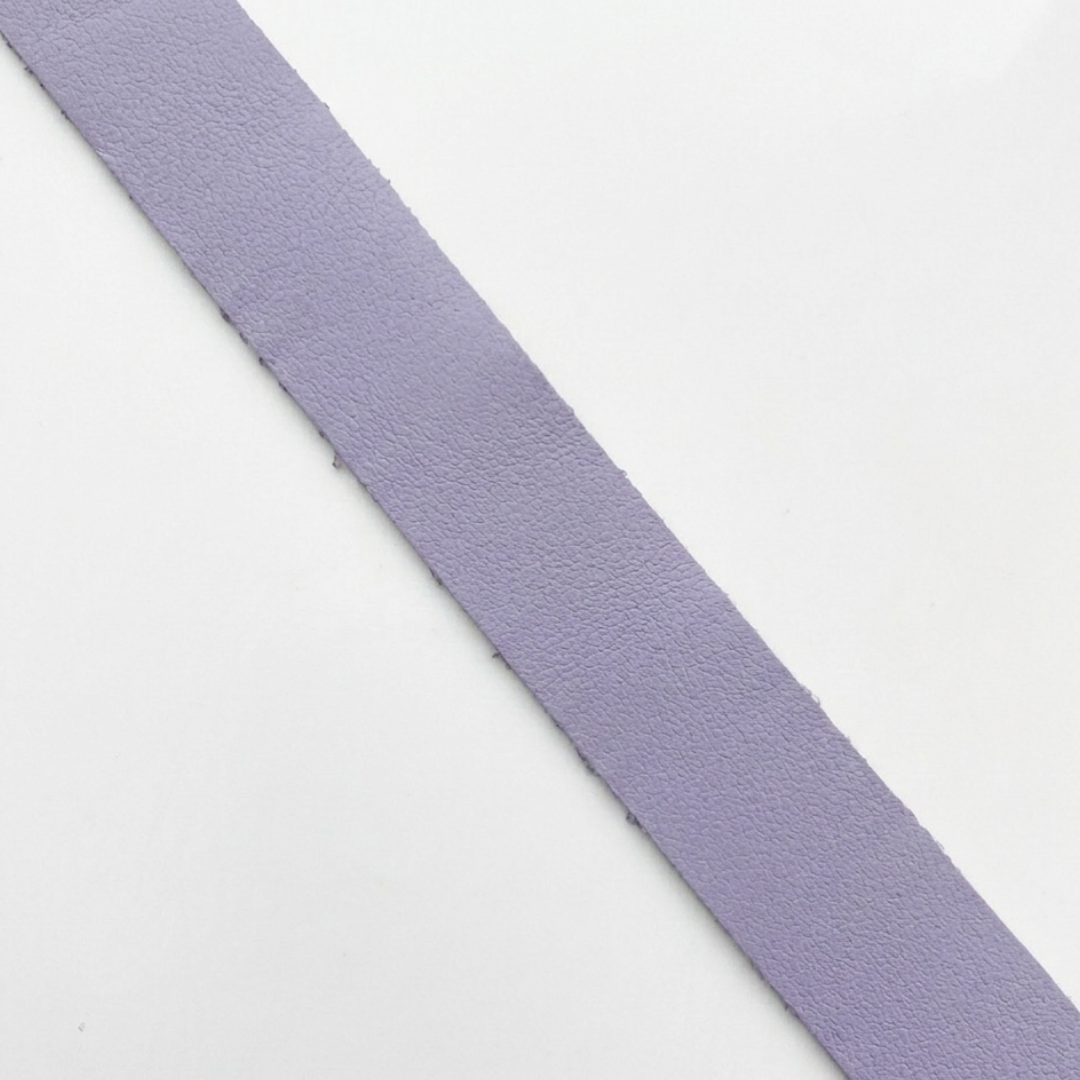 Leather Strap Mint, Lavender, Gray & Navy Bag Strap