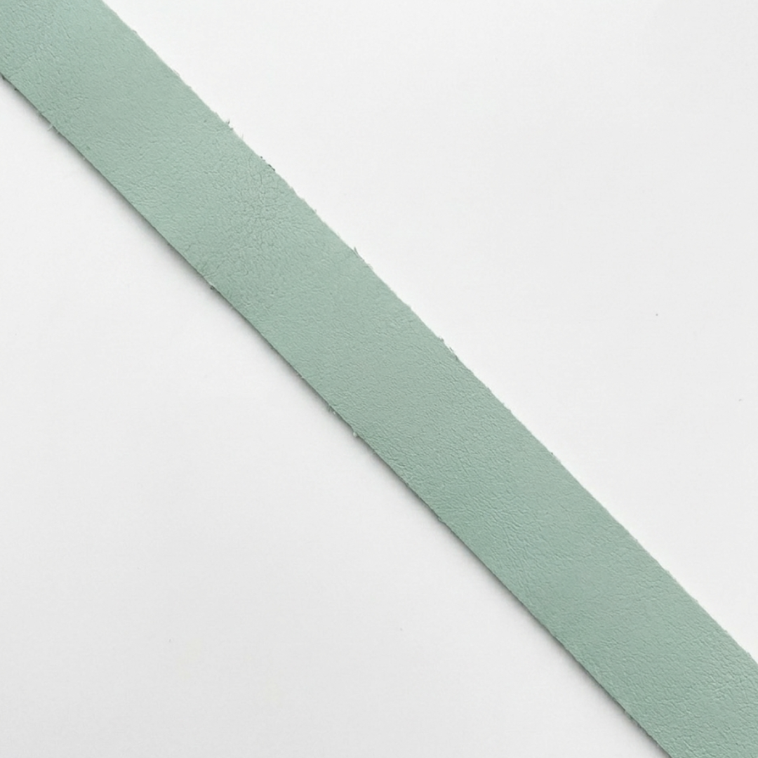 Leather Strap Mint, Lavender, Gray & Navy Bag Strap