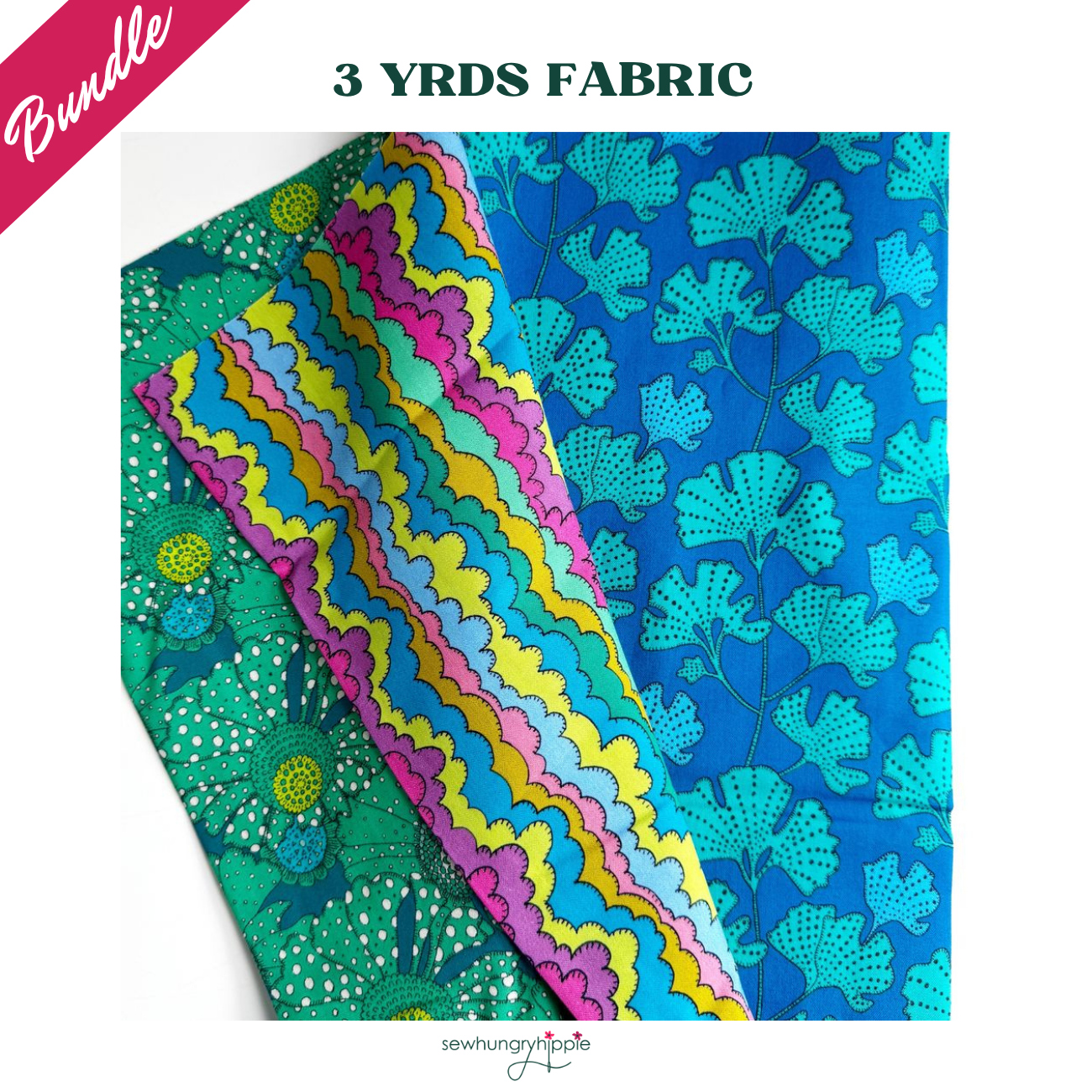 Sunshine Bundle – 3 Yds Quilting Cotton by Sally Kelly