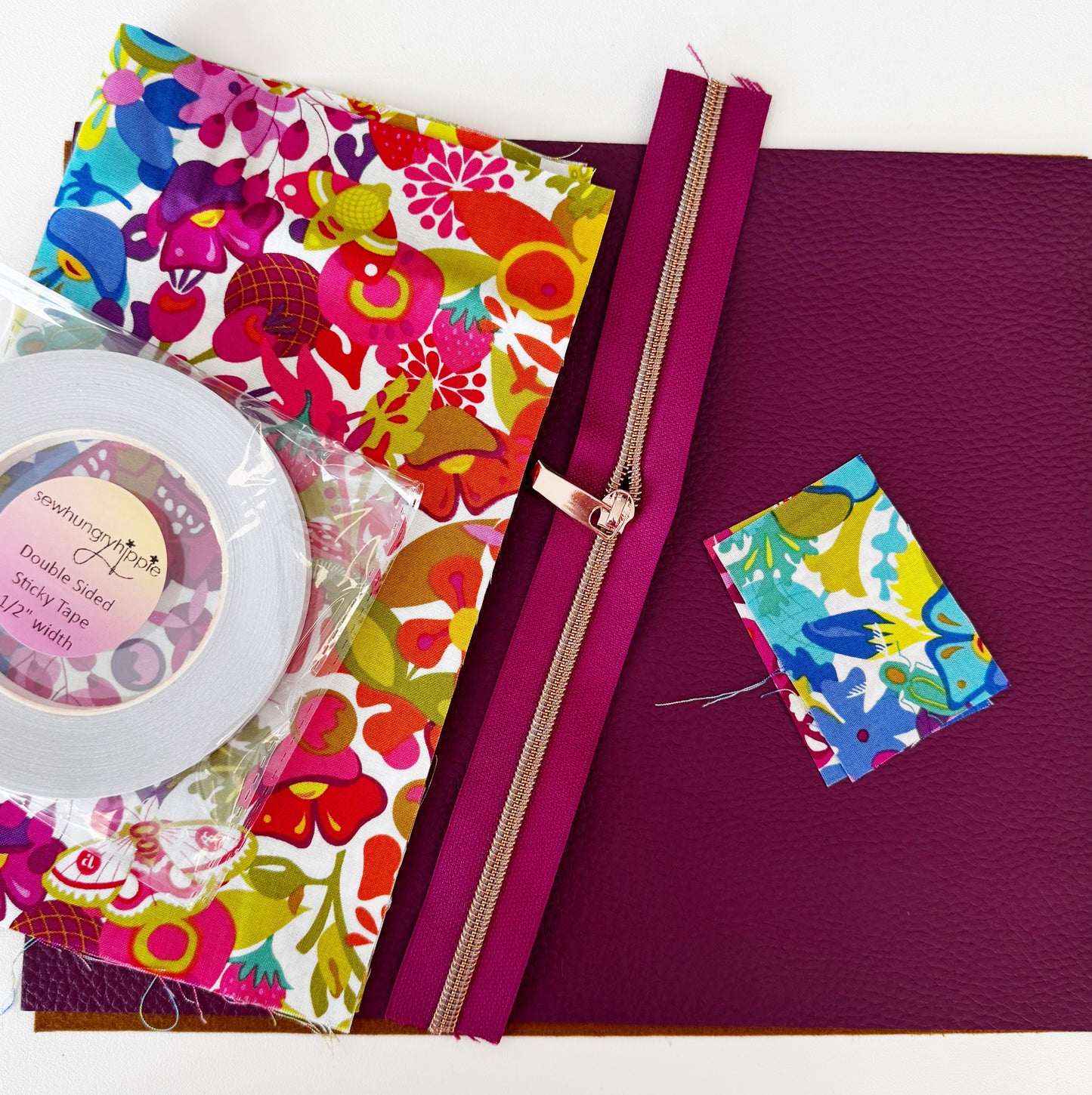 Sookie Sews KIT for Easy Zipper Case Project