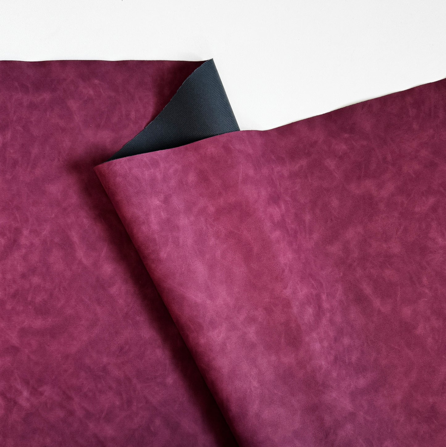 Faux Suede Wine Berry