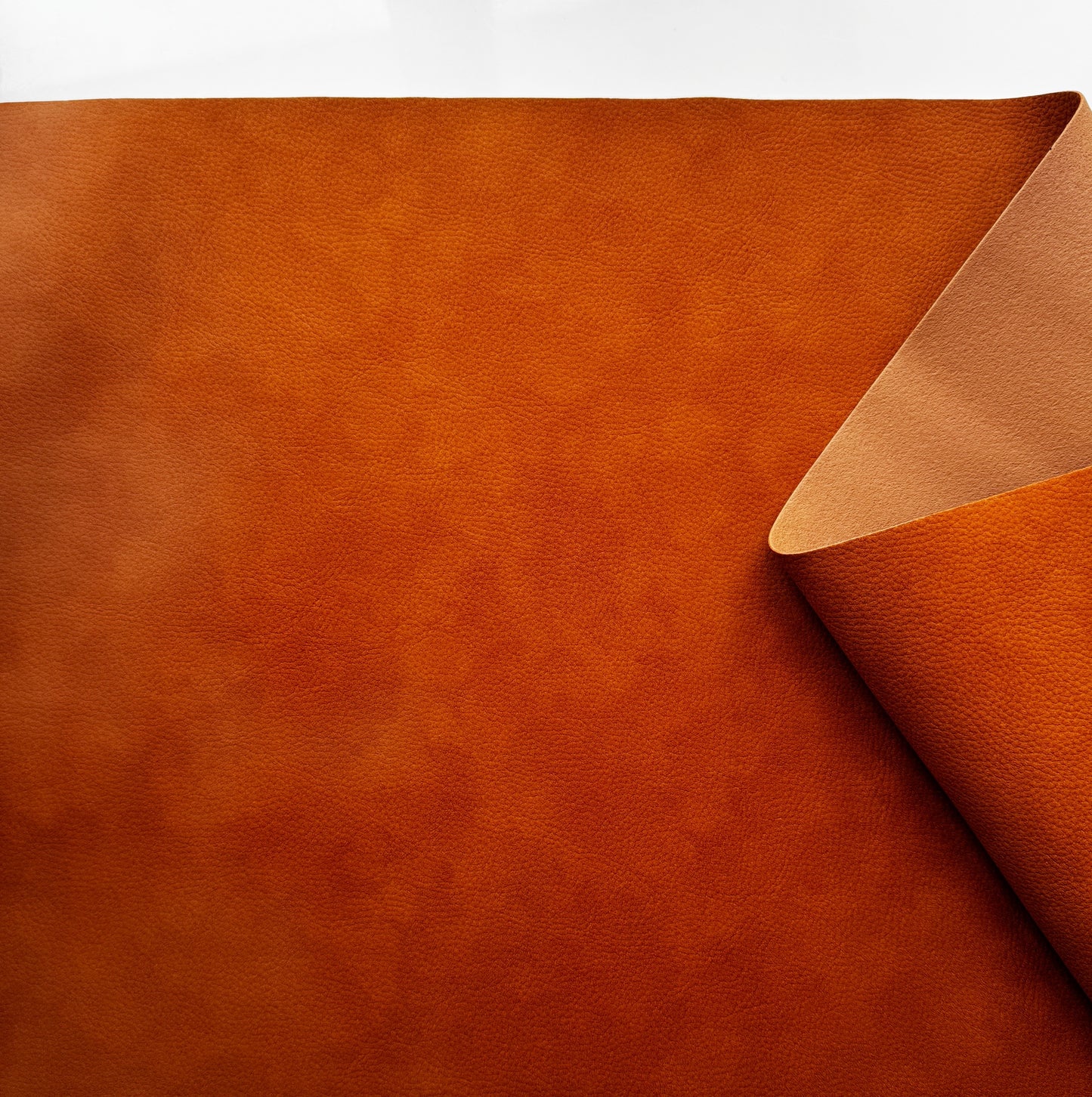 Almost Leather Roll | Saddle Brown Faux Leather Fabric for Bag Making