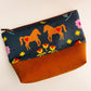 Stevie Bag Kit w/ Saddle Brown and Ruby Star Society Fabric