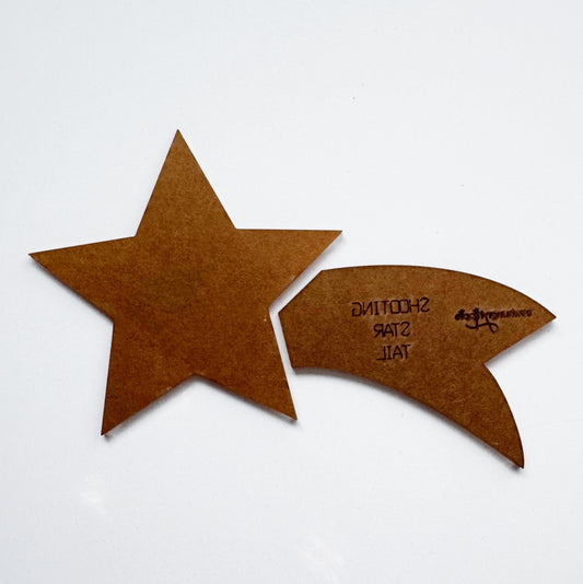 Shooting Star Acrylic Template Set