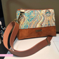 Dark Brown Leather Bag Strap 1" x 45" | Sewable Genuine Leather | SewHungryHippie