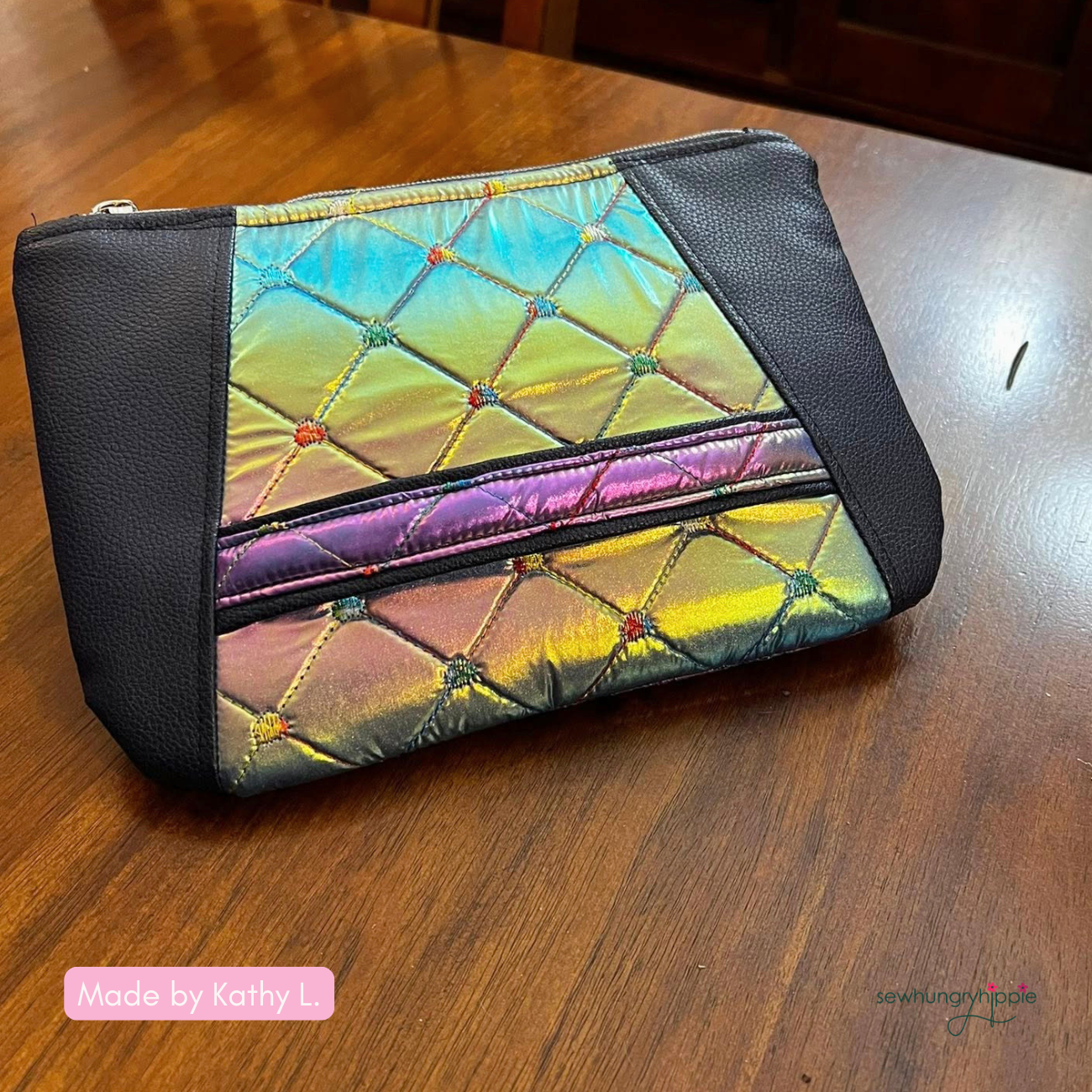 Deep Space Metallic Soft Vinyl | SewHungryhippie